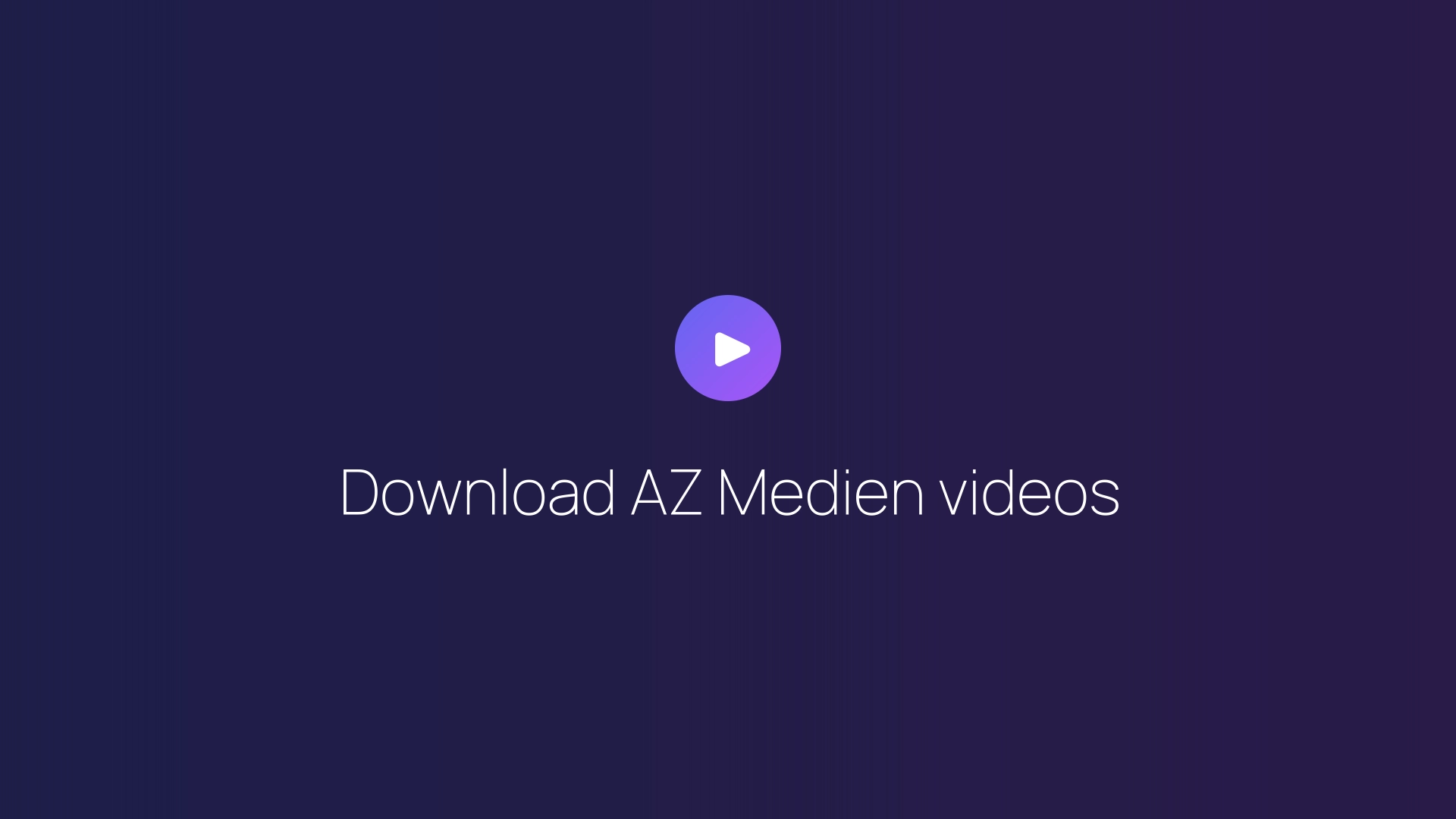Download AZ Medien videos featured image