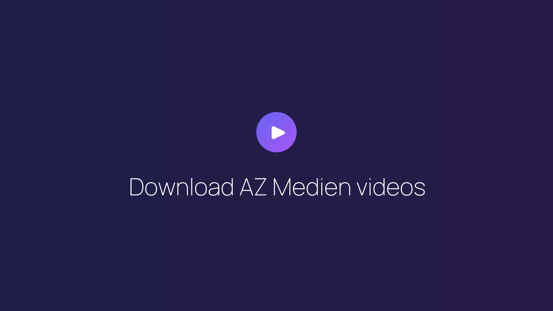 Download AZ Medien videos guide