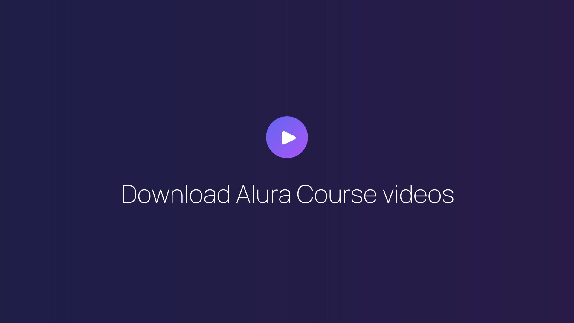 Download Alura Course videos featured image