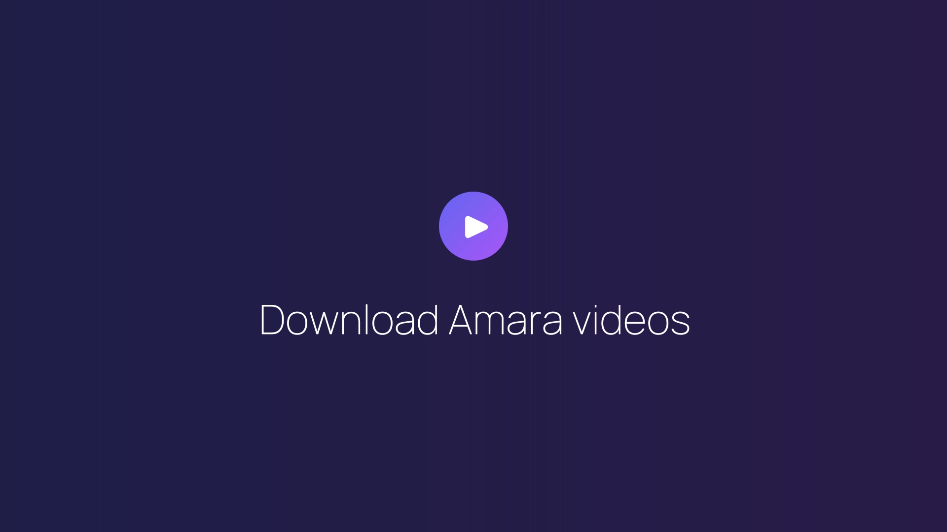 Download Amara videos featured image