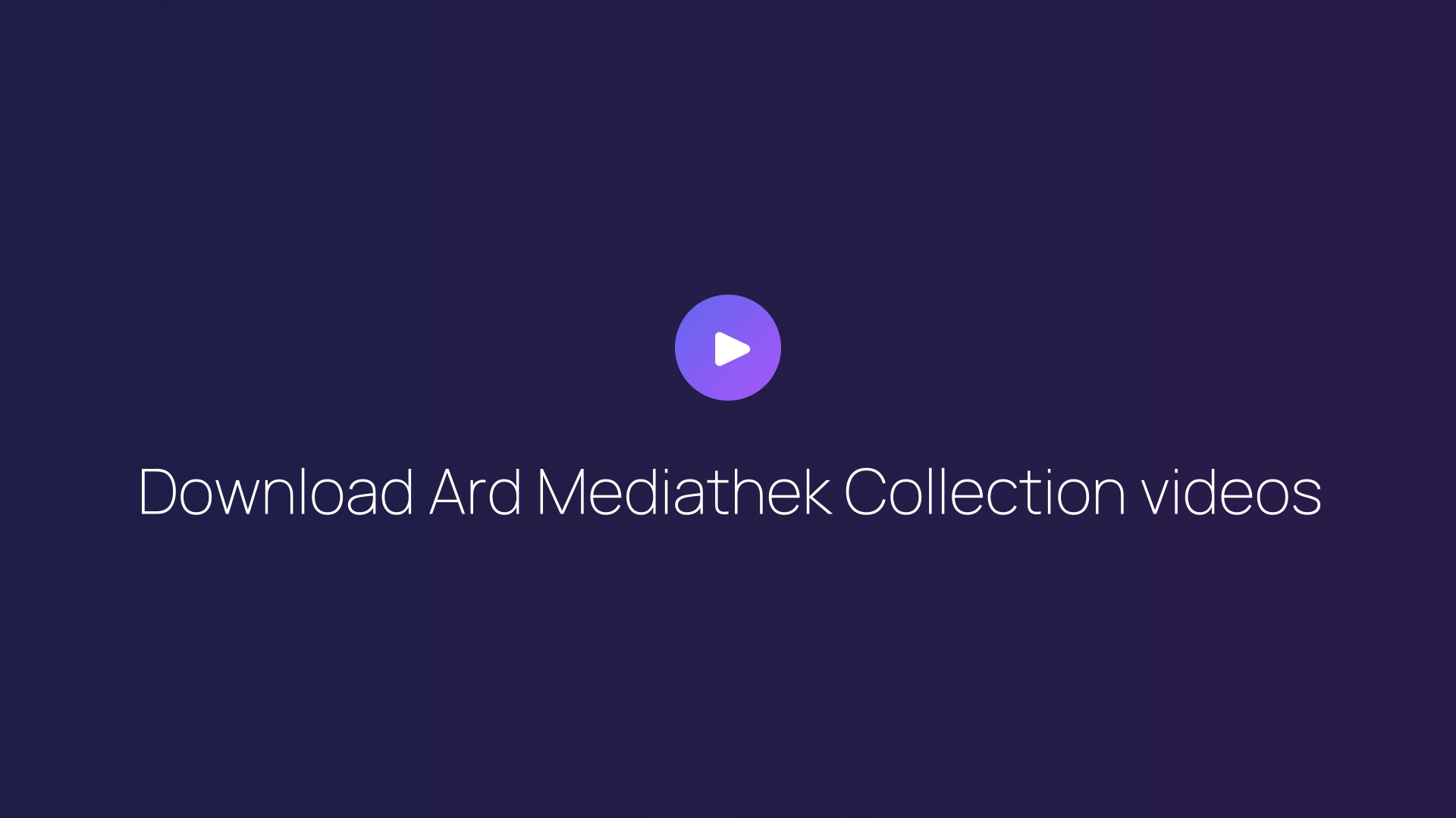Download Ard Mediathek Collection videos featured image