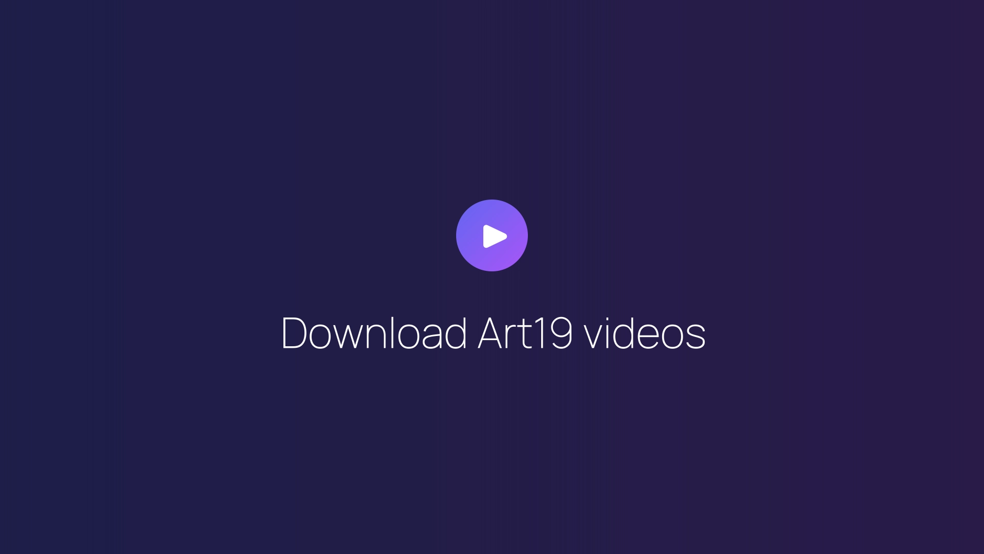 Download Art19 videos featured image