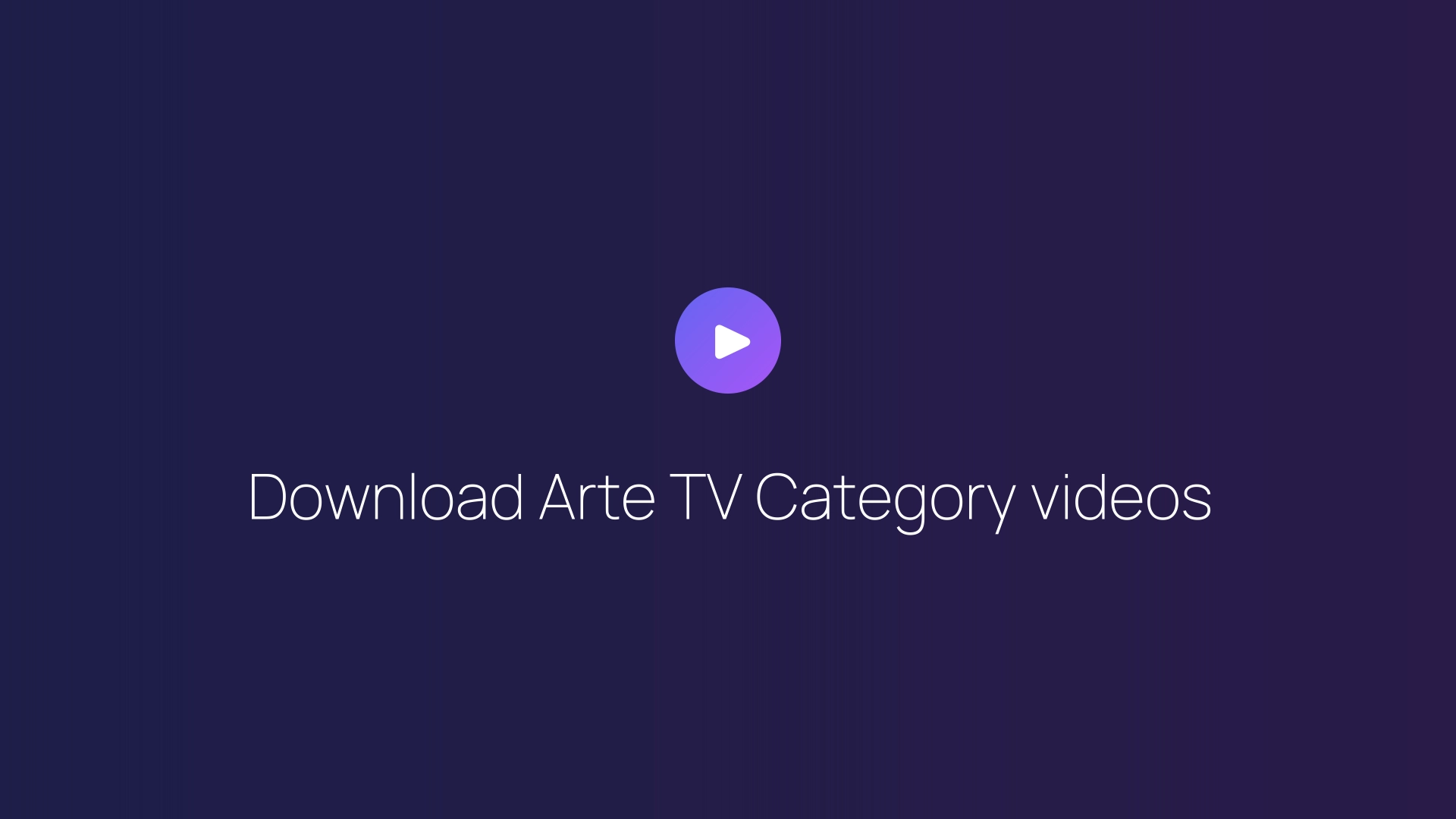 Download Arte TV Category videos featured image