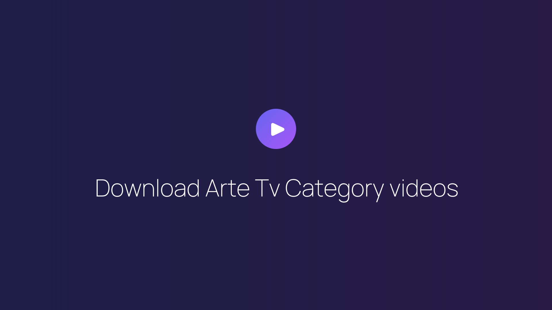 Download Arte Tv Category videos featured image