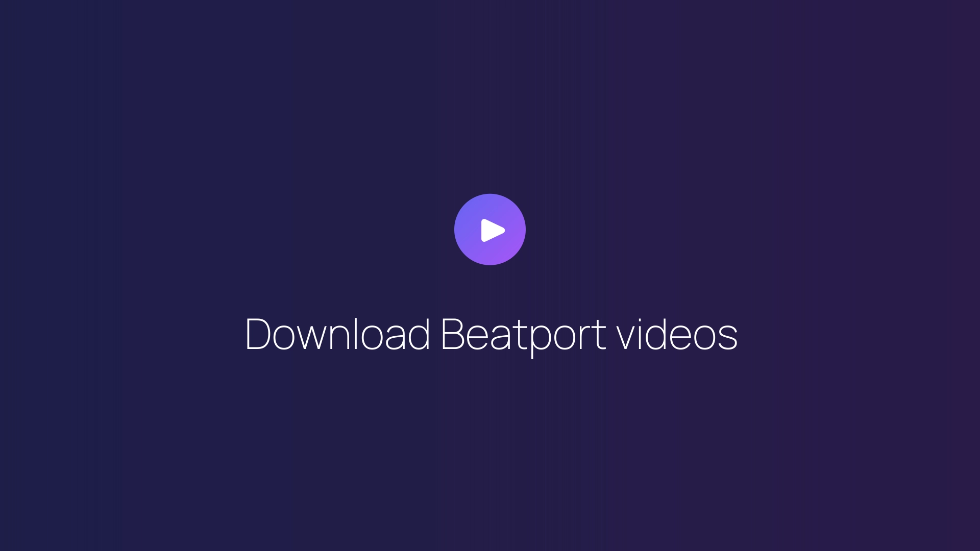 Download Beatport videos featured image