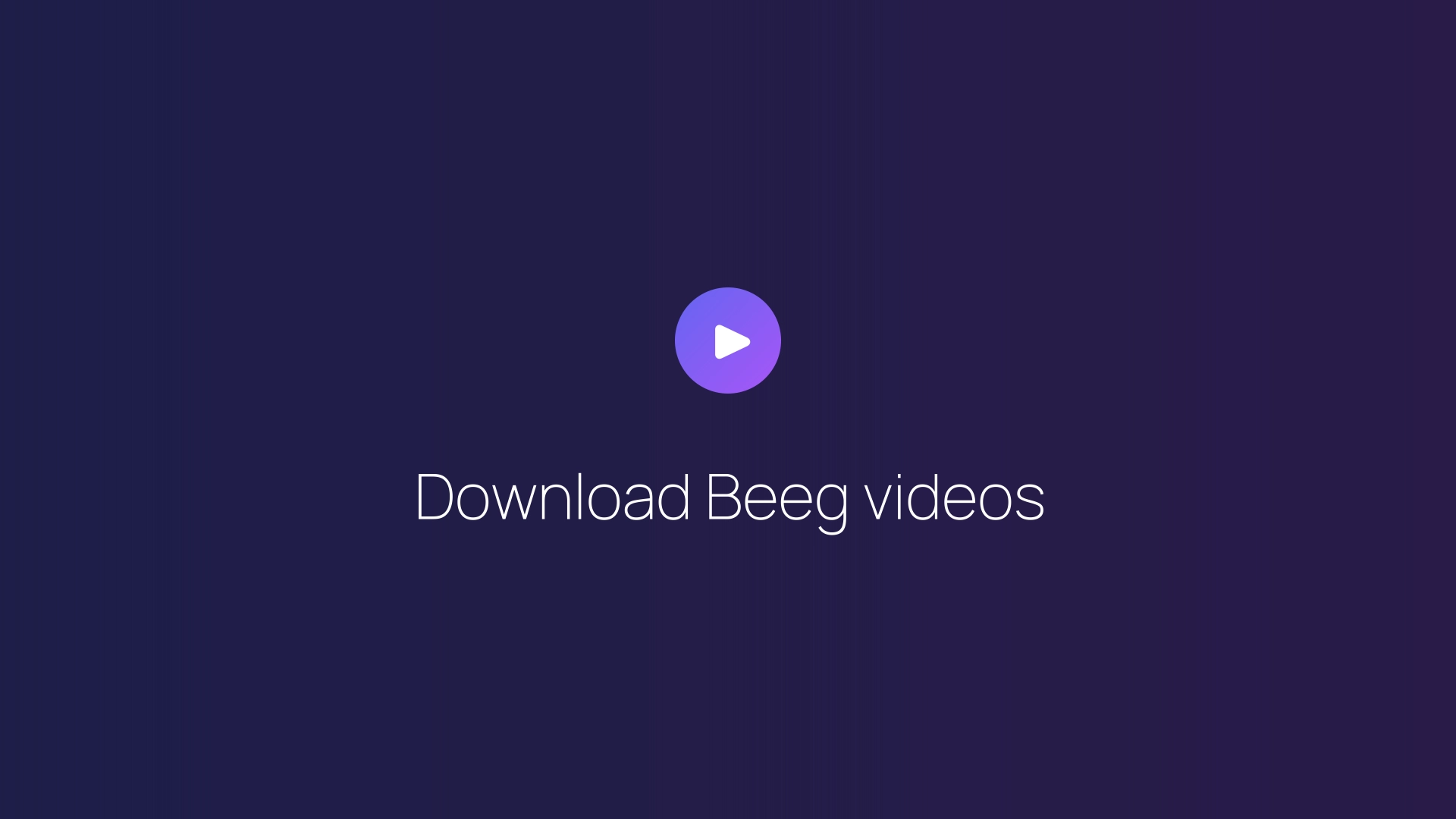 Download Beeg videos featured image