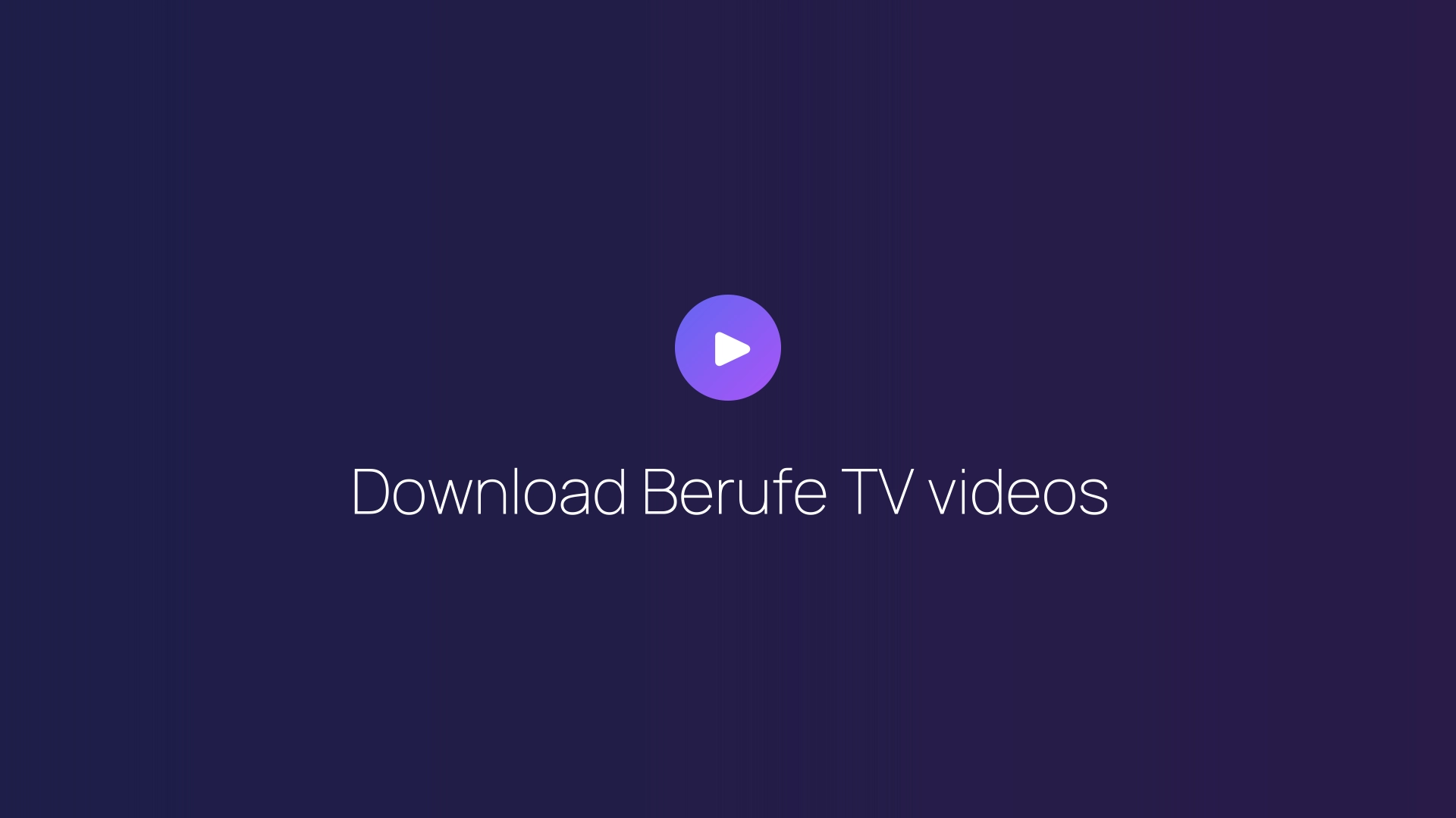 Download Berufe TV videos guide