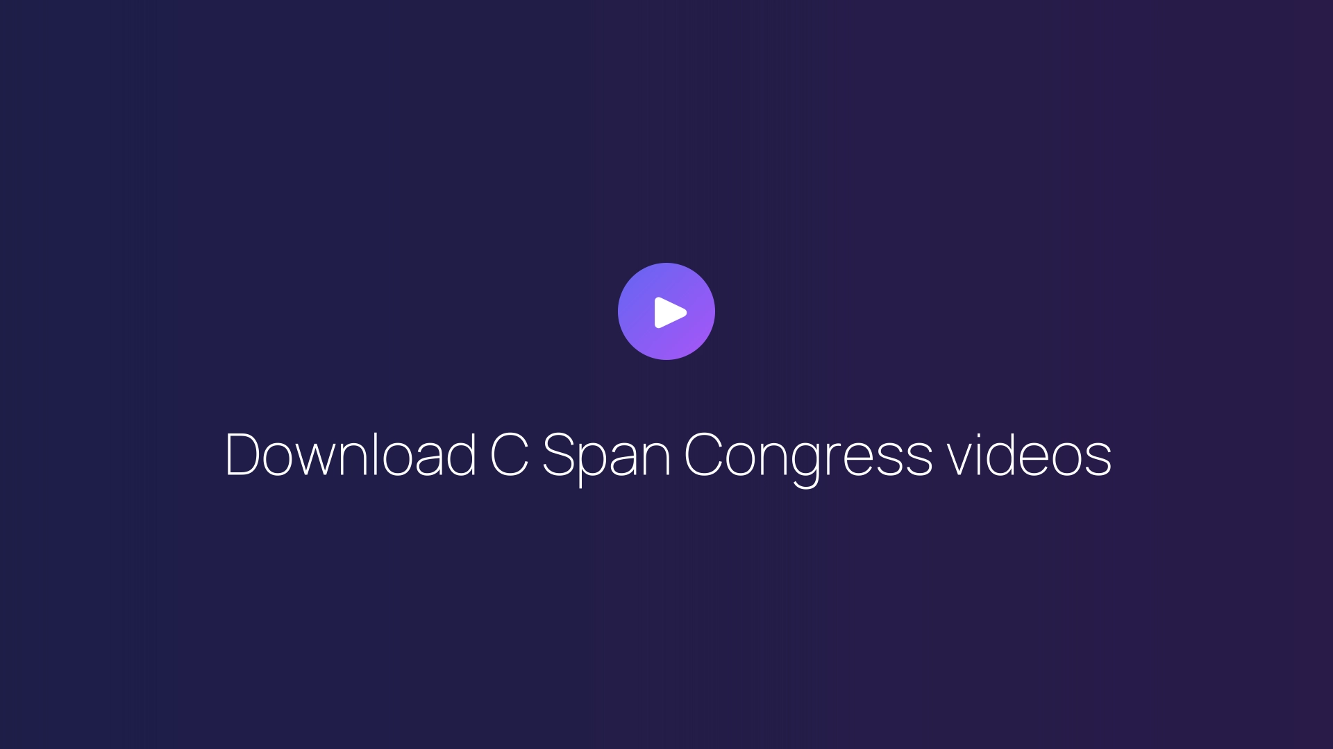 Download C Span Congress videos featured image