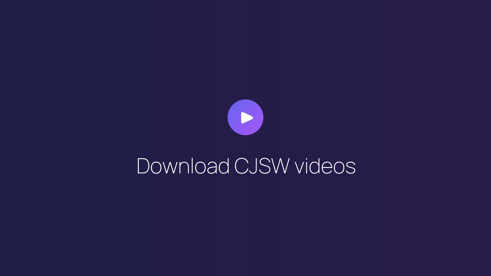 Download CJSW videos featured image