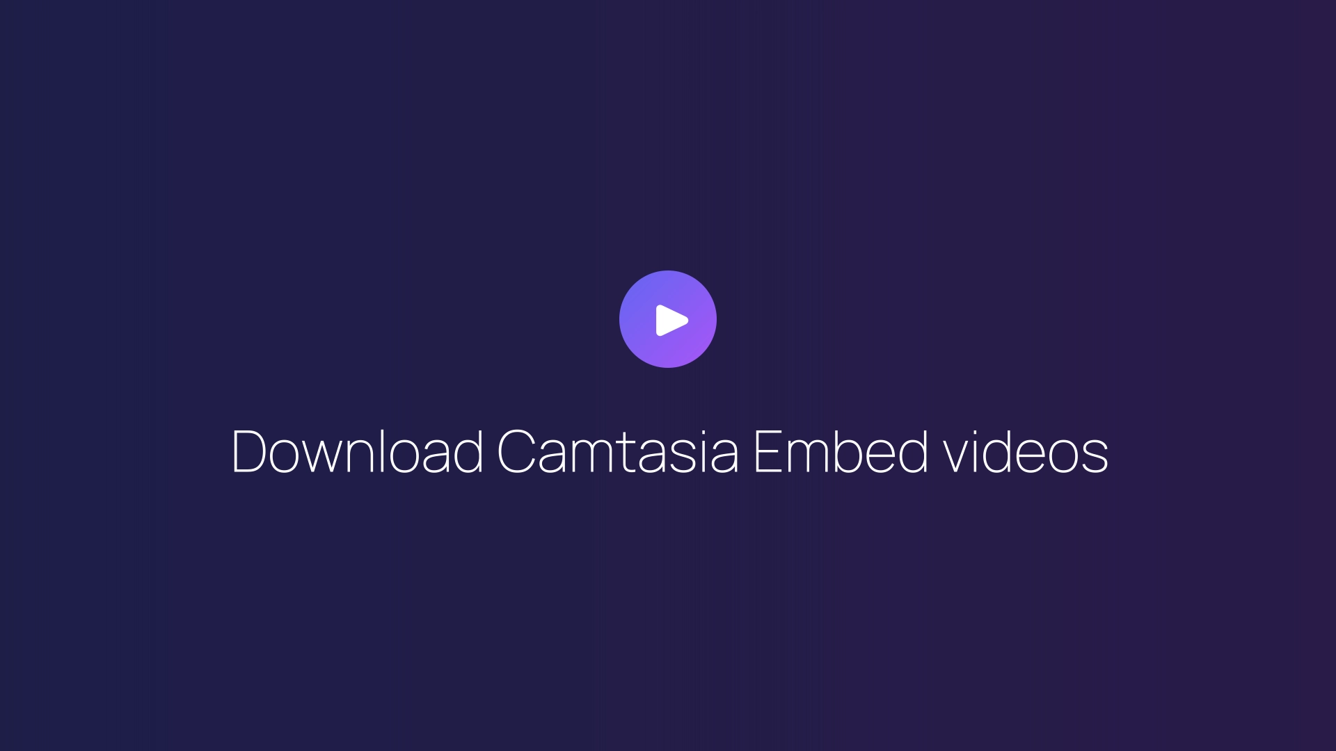 Download Camtasia Embed videos featured image