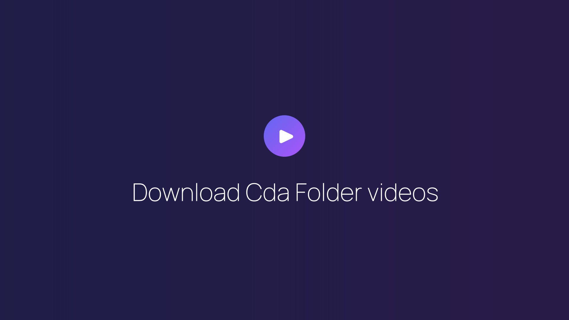 Download Cda Folder videos featured image