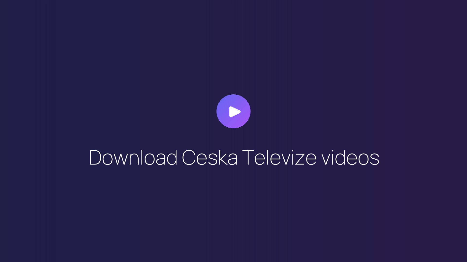 Download Ceska Televize videos featured image