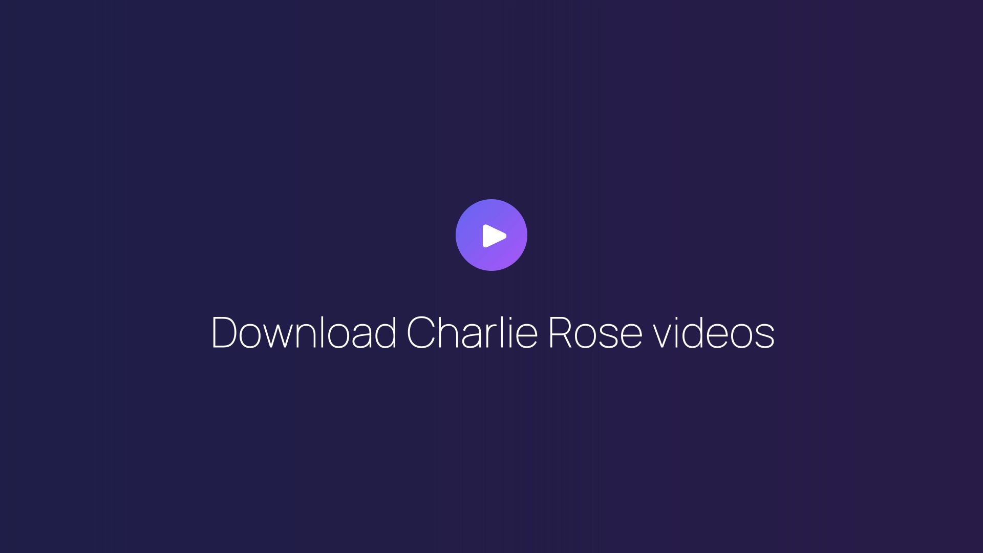 Download Charlie Rose videos featured image