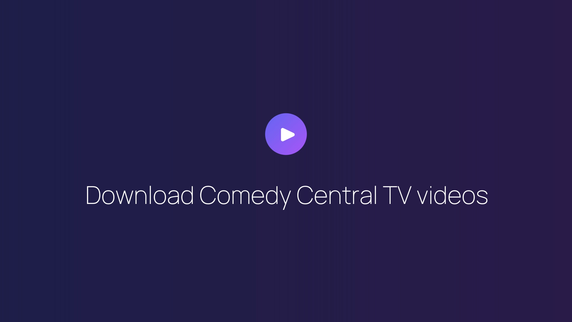 Download Comedy Central TV videos featured image