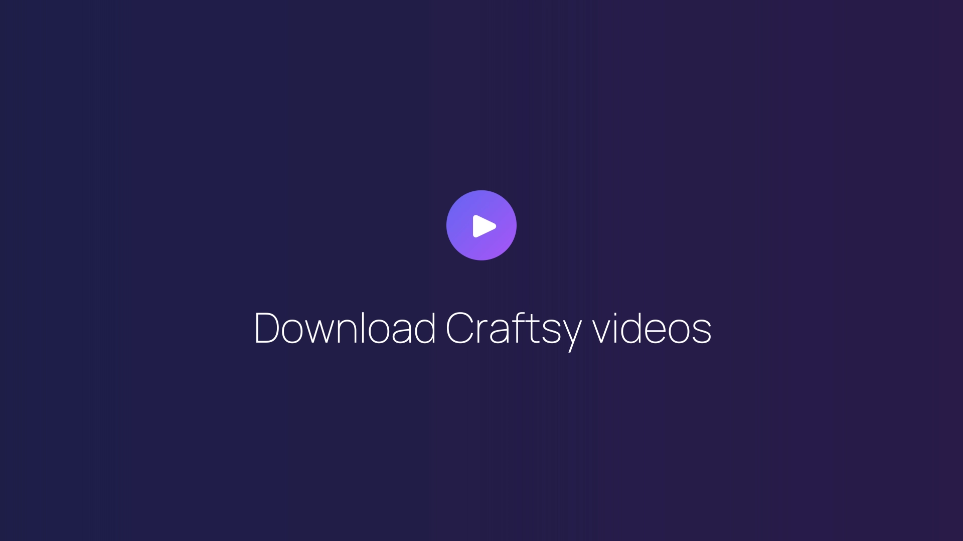Download Craftsy videos featured image