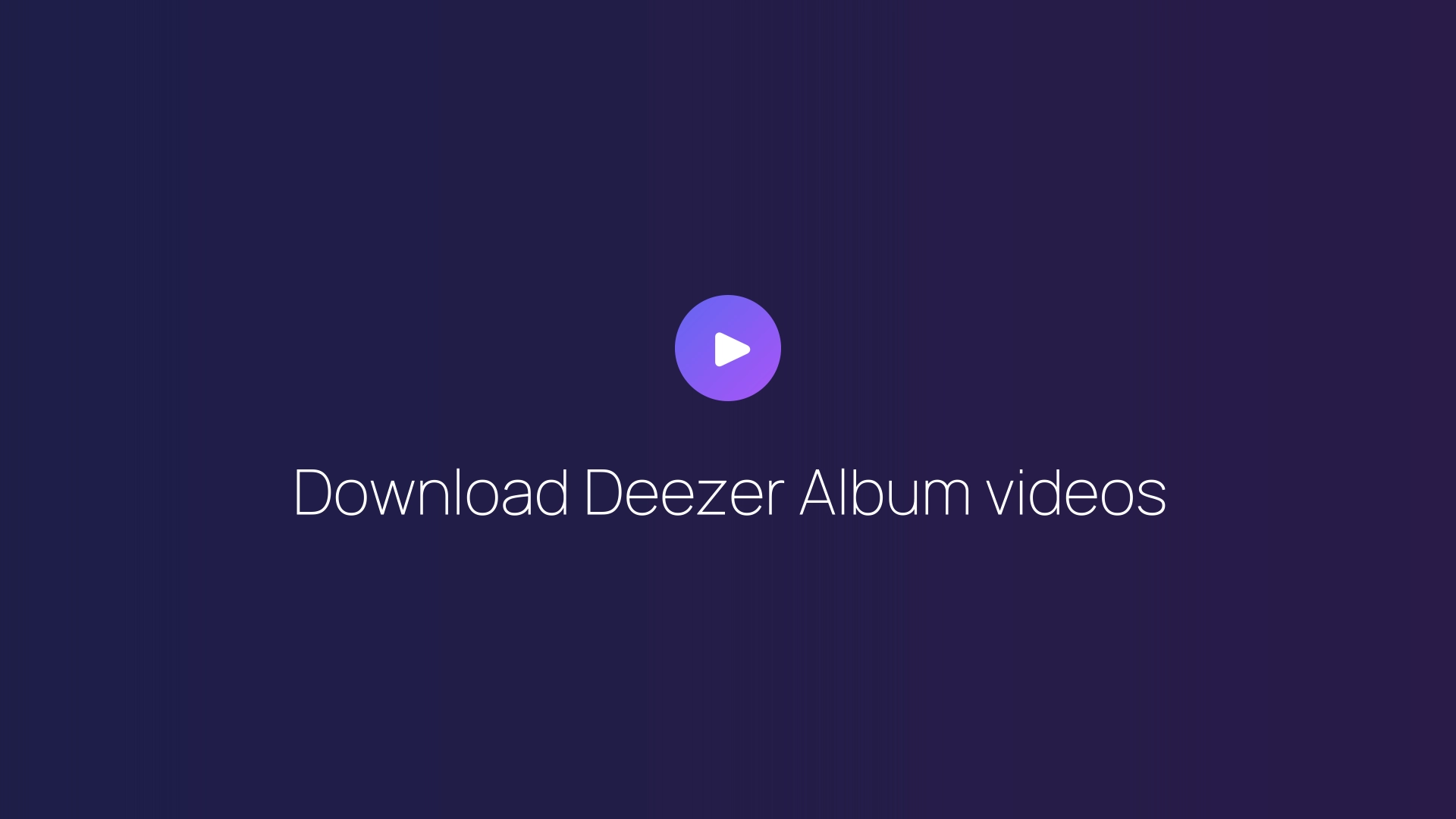 Download Deezer Album videos featured image