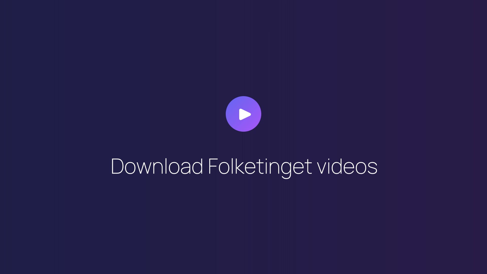 Download Folketinget videos featured image