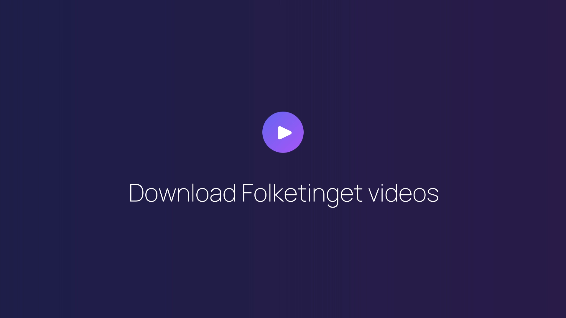 Download Folketinget videos featured image