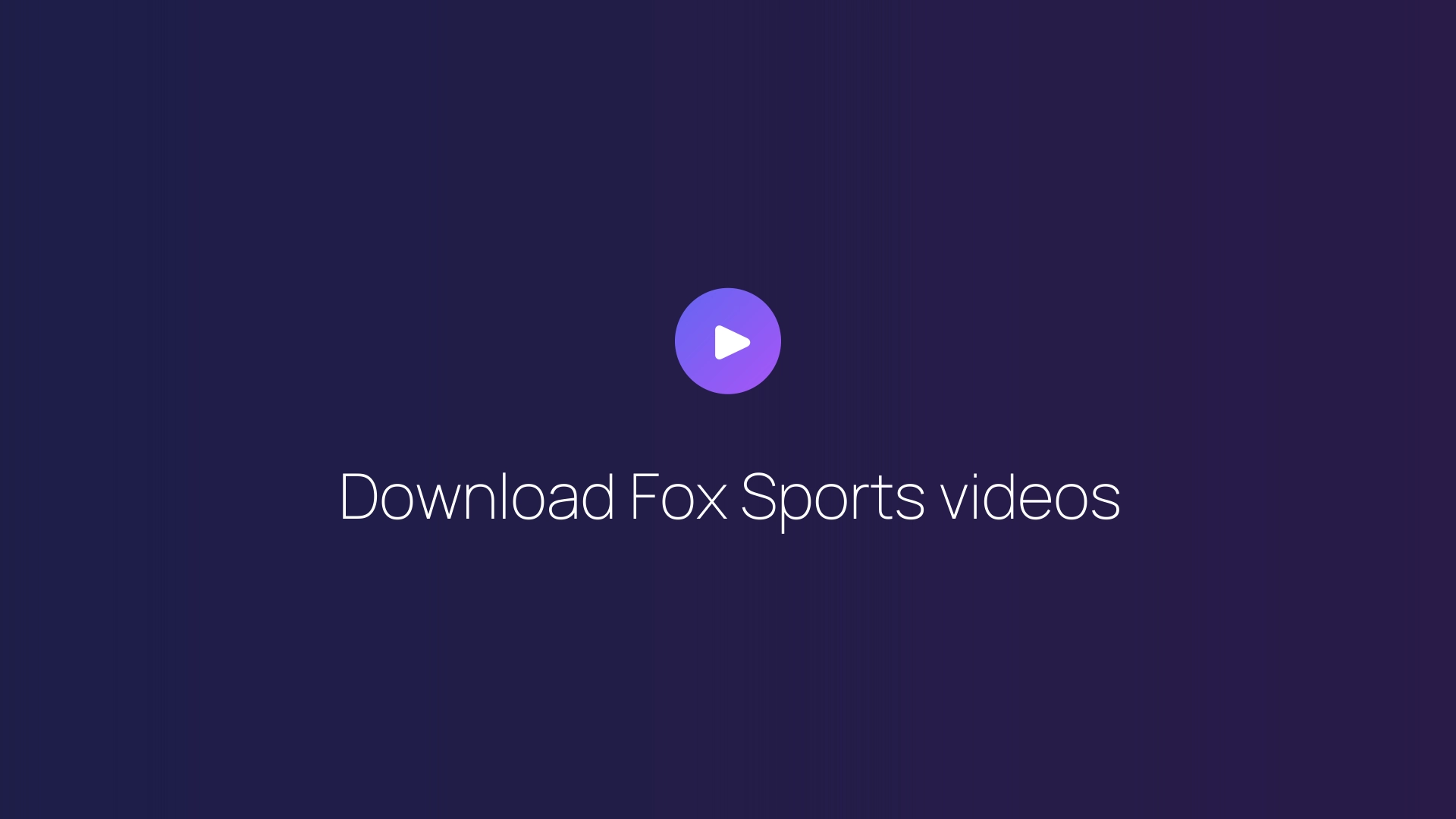 Download Fox Sports videos featured image