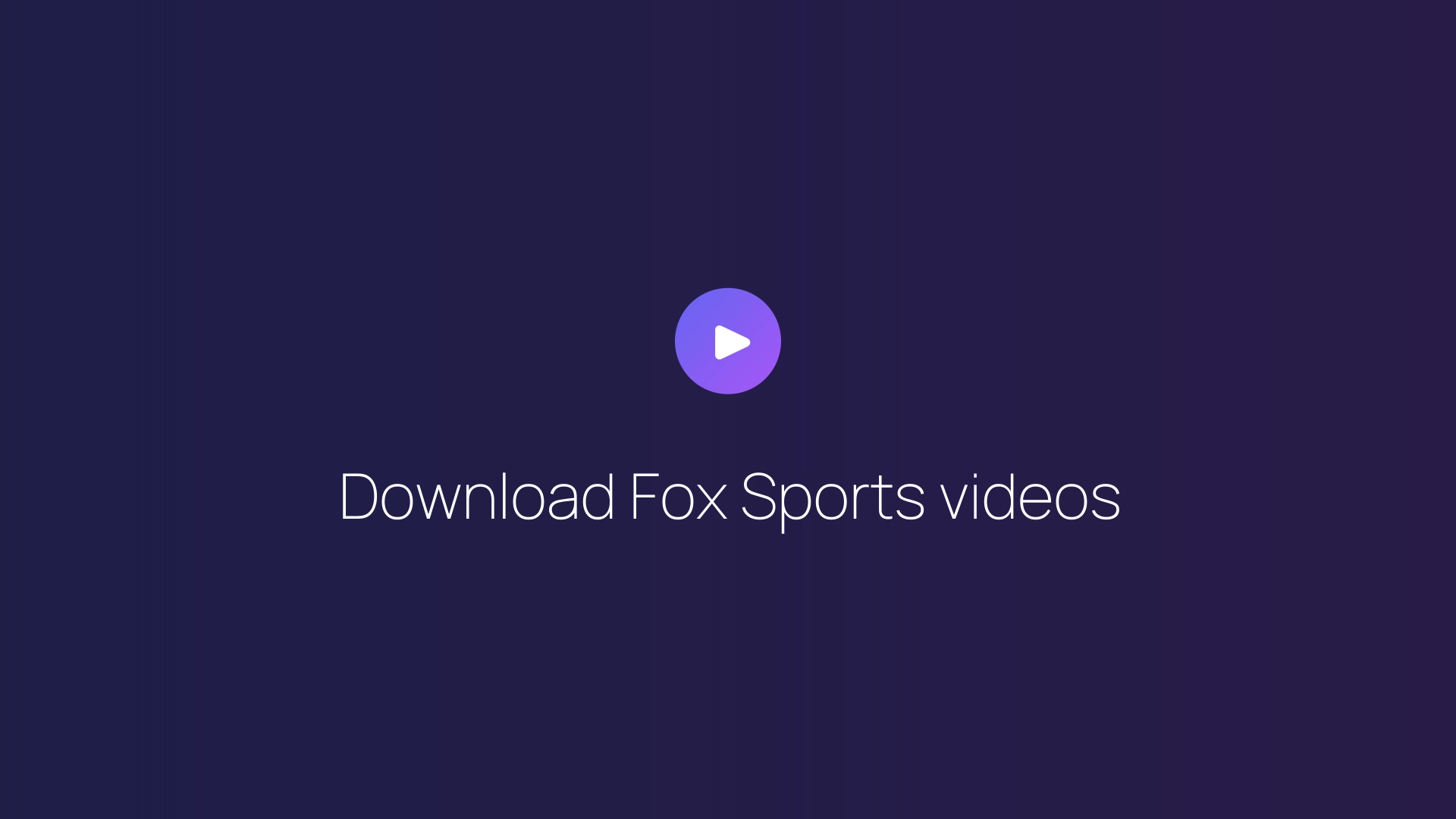 Download Fox Sports videos featured image