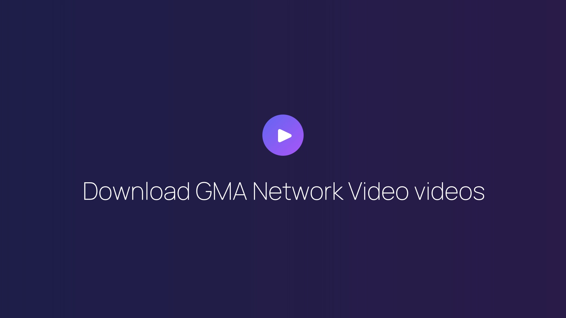 Download GMA Network Video videos featured image