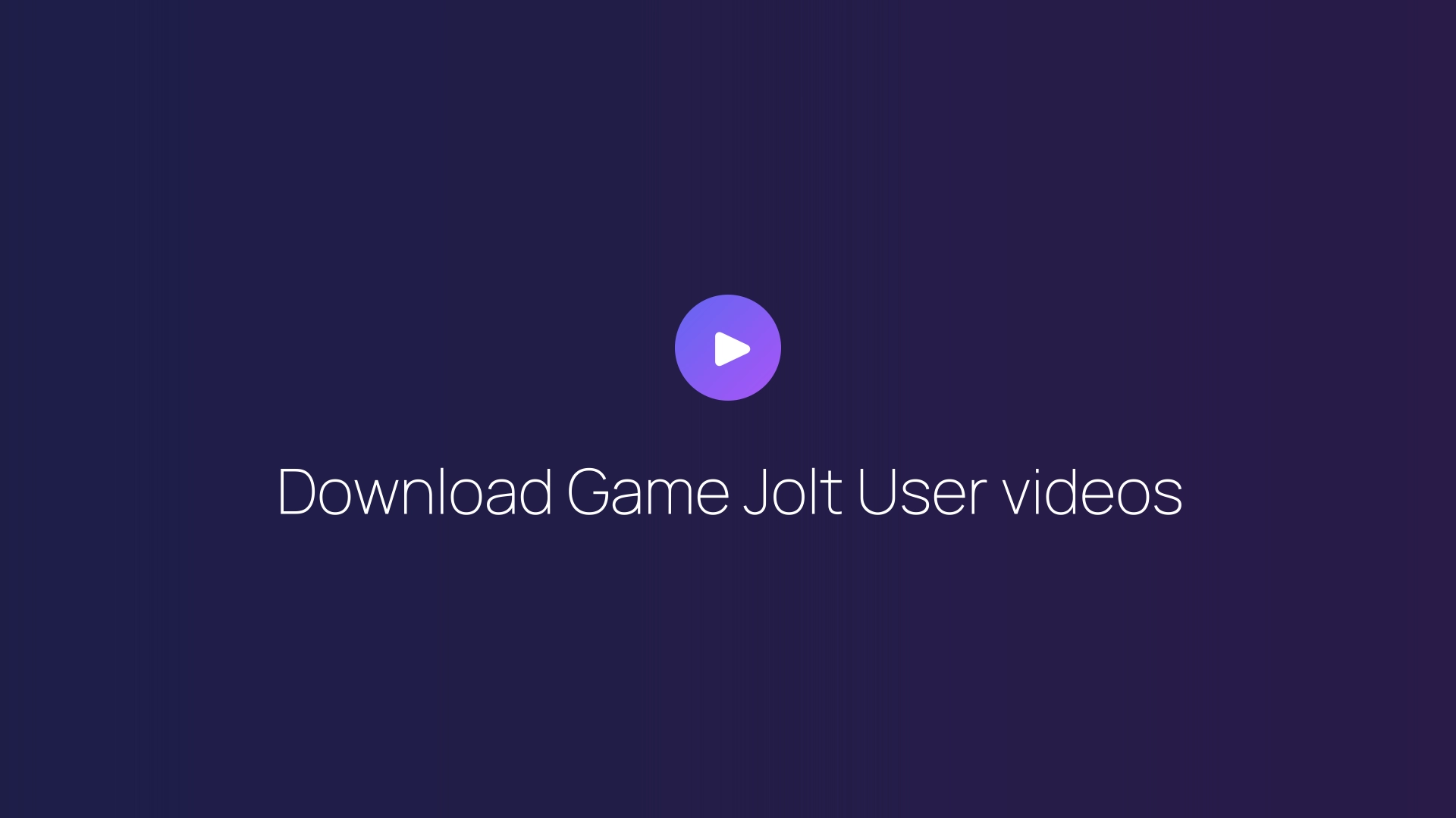 Download Game Jolt User videos featured image