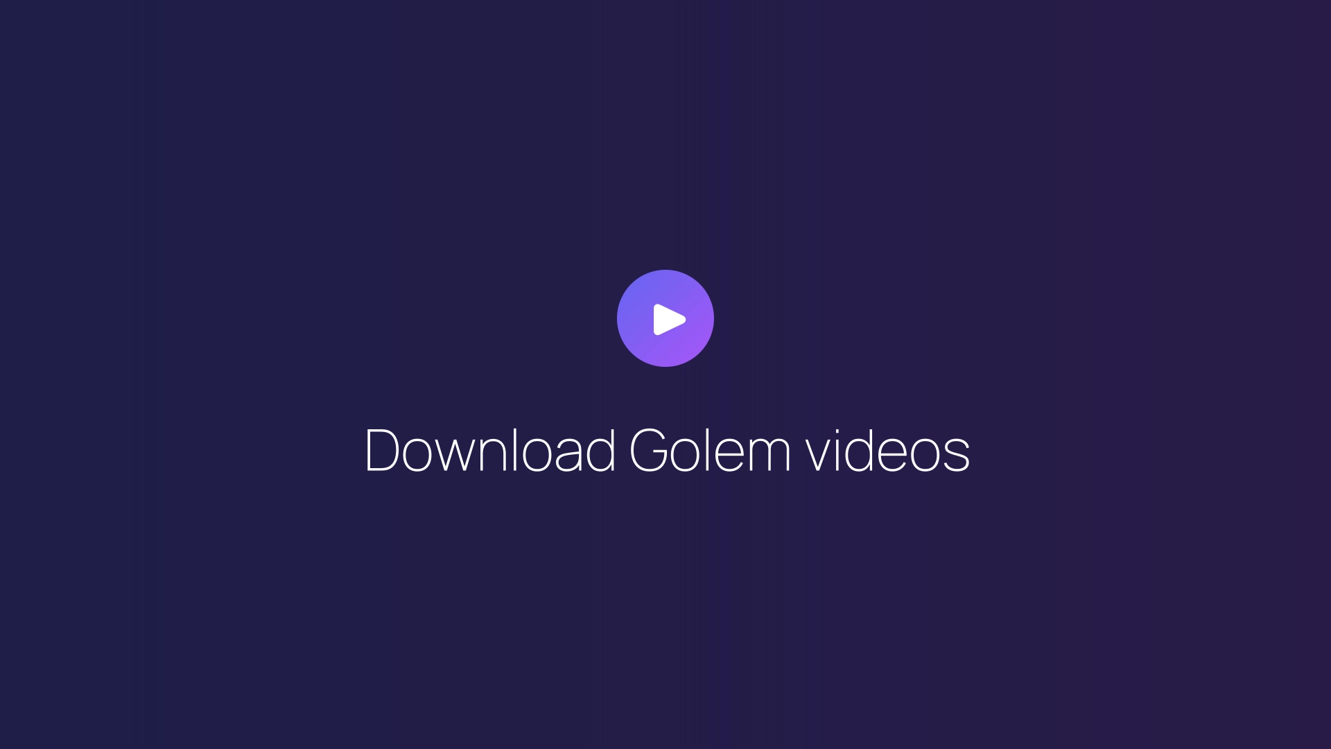 Download Golem videos featured image