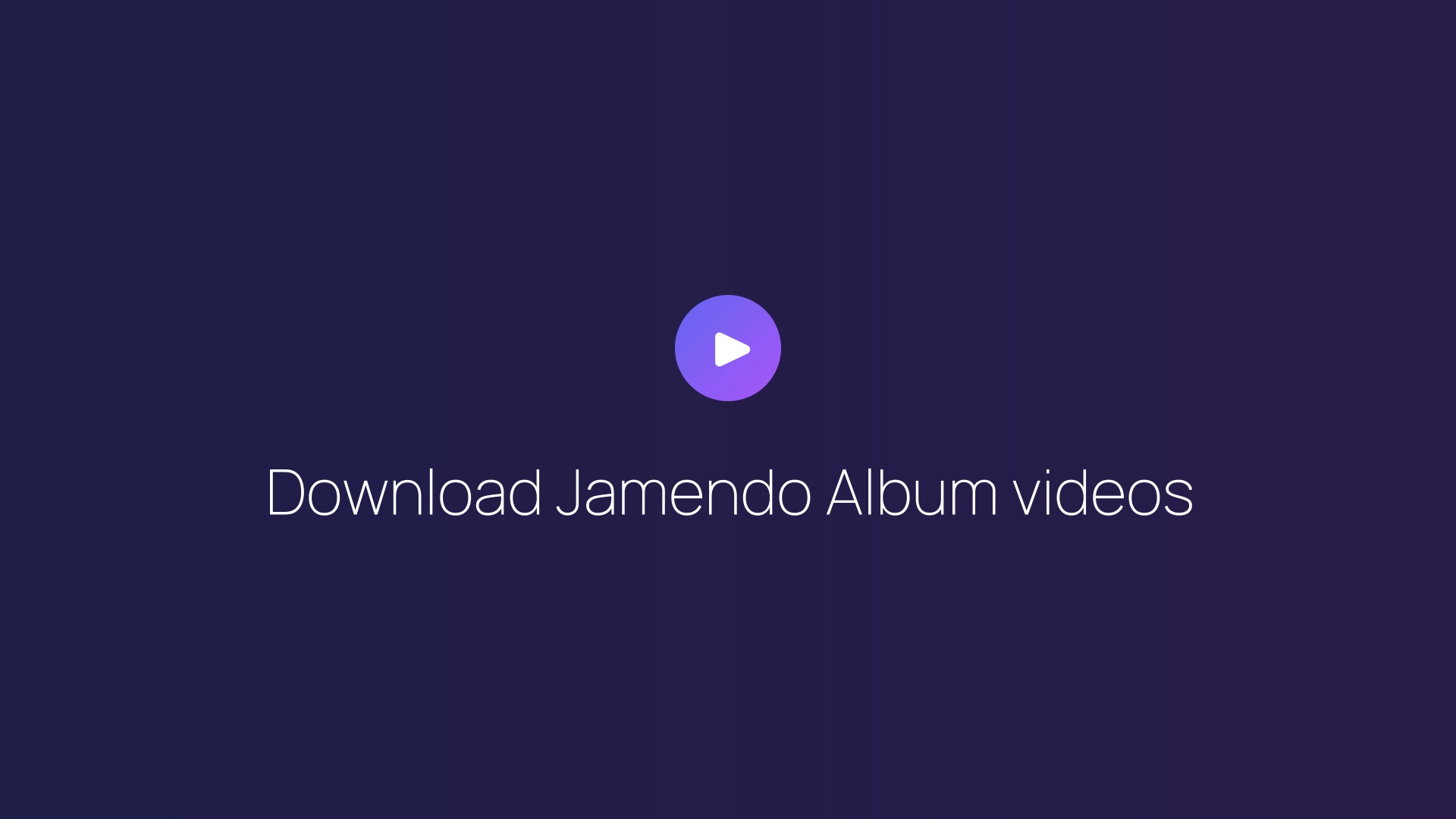 Download Jamendo Album videos featured image