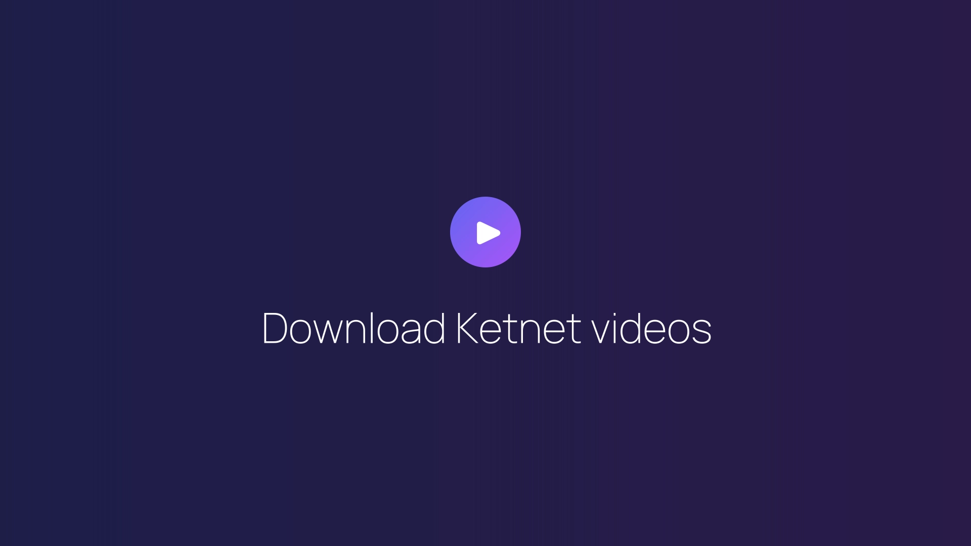 Download Ketnet videos featured image