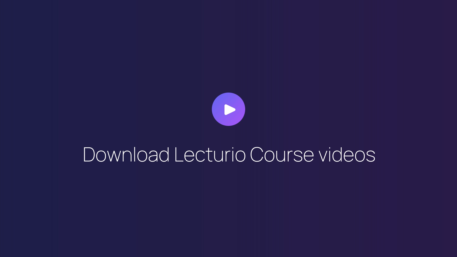 Download Lecturio Course videos featured image