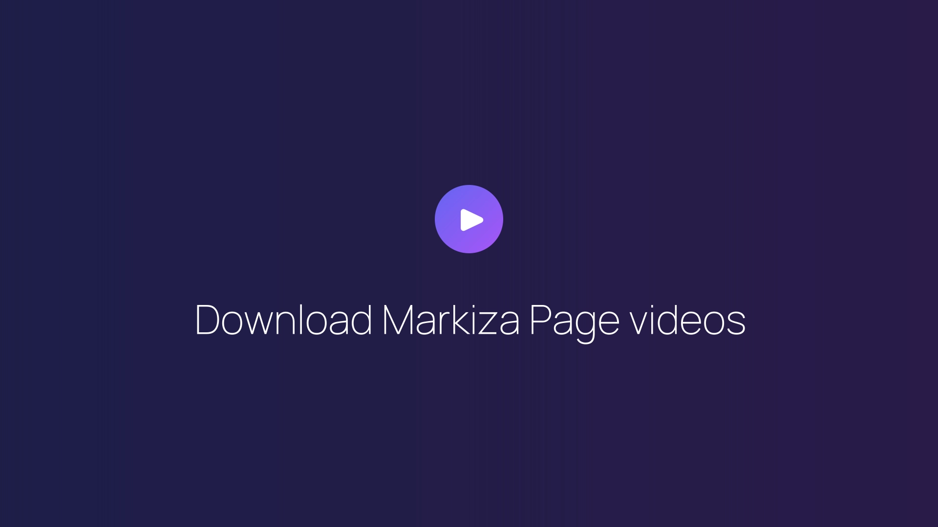 Download Markiza Page videos featured image