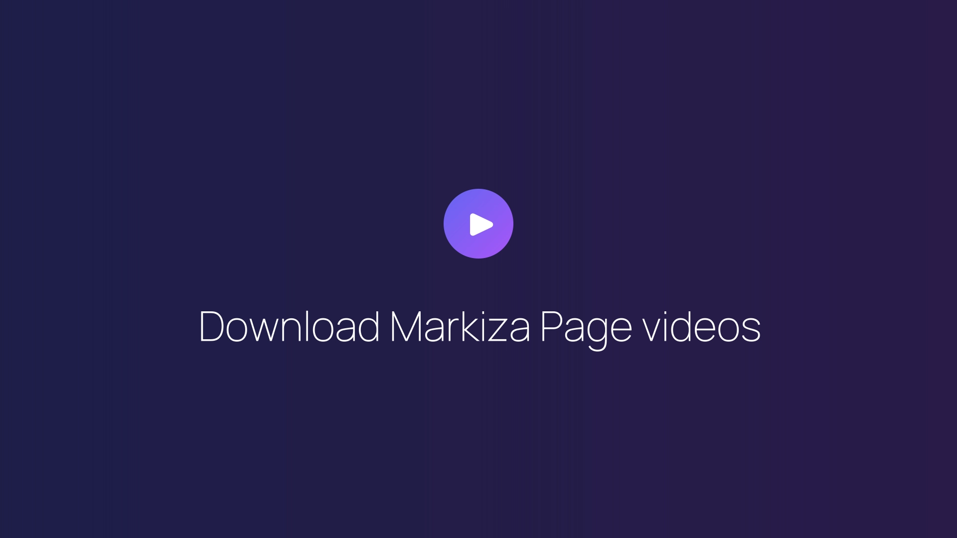 Download Markiza Page videos featured image