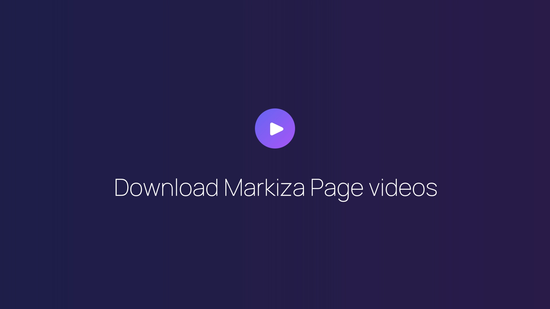 Download Markiza Page videos guide
