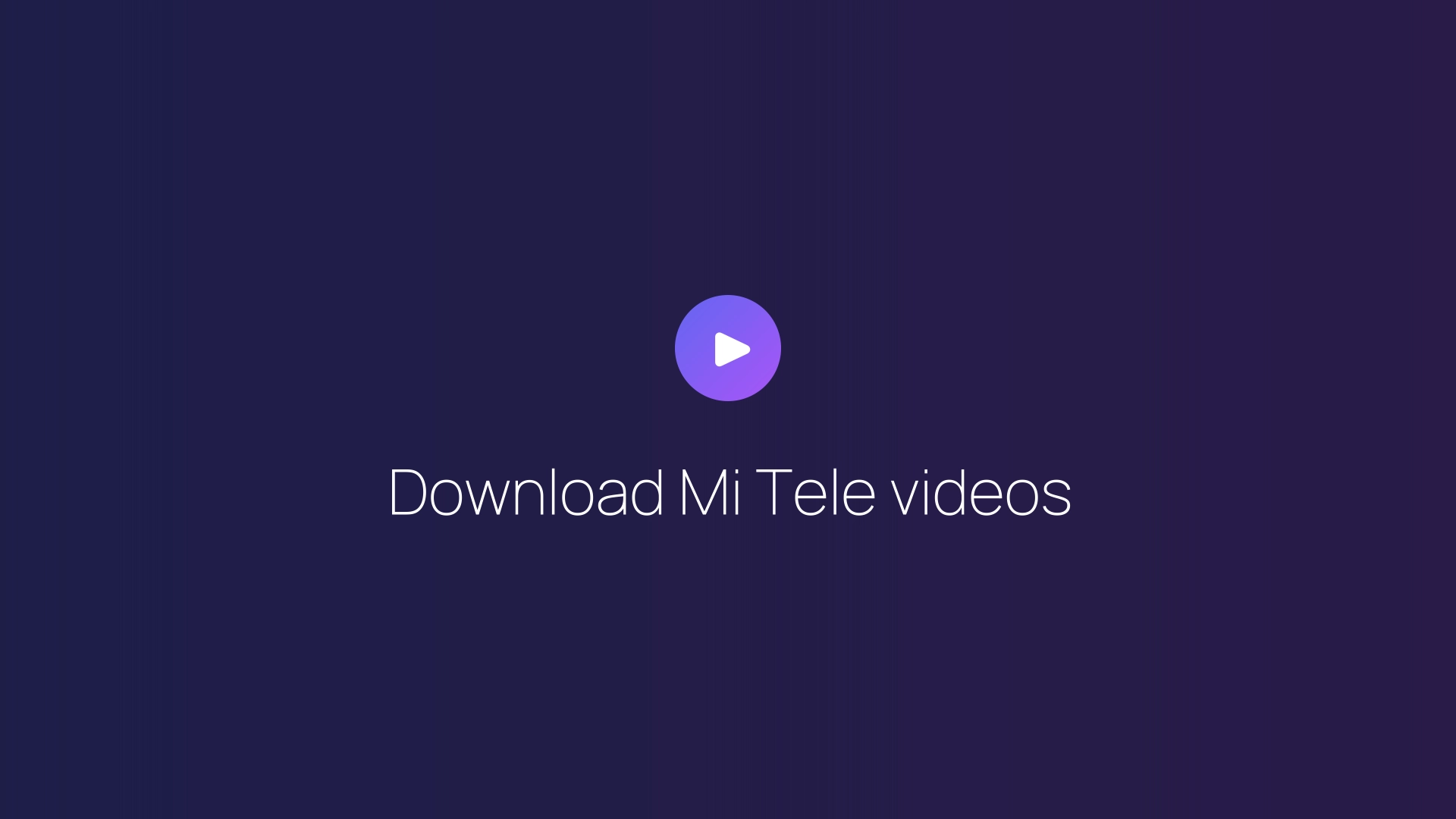Download Mi Tele videos featured image