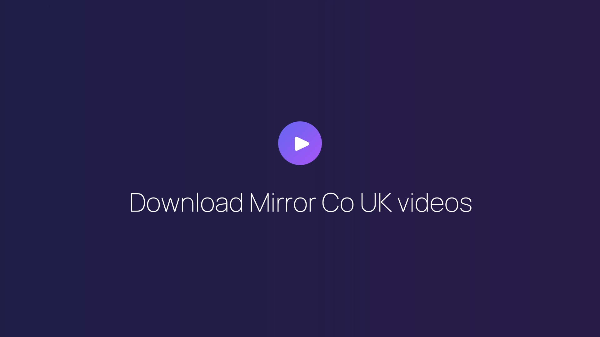 Download Mirror Co UK videos featured image