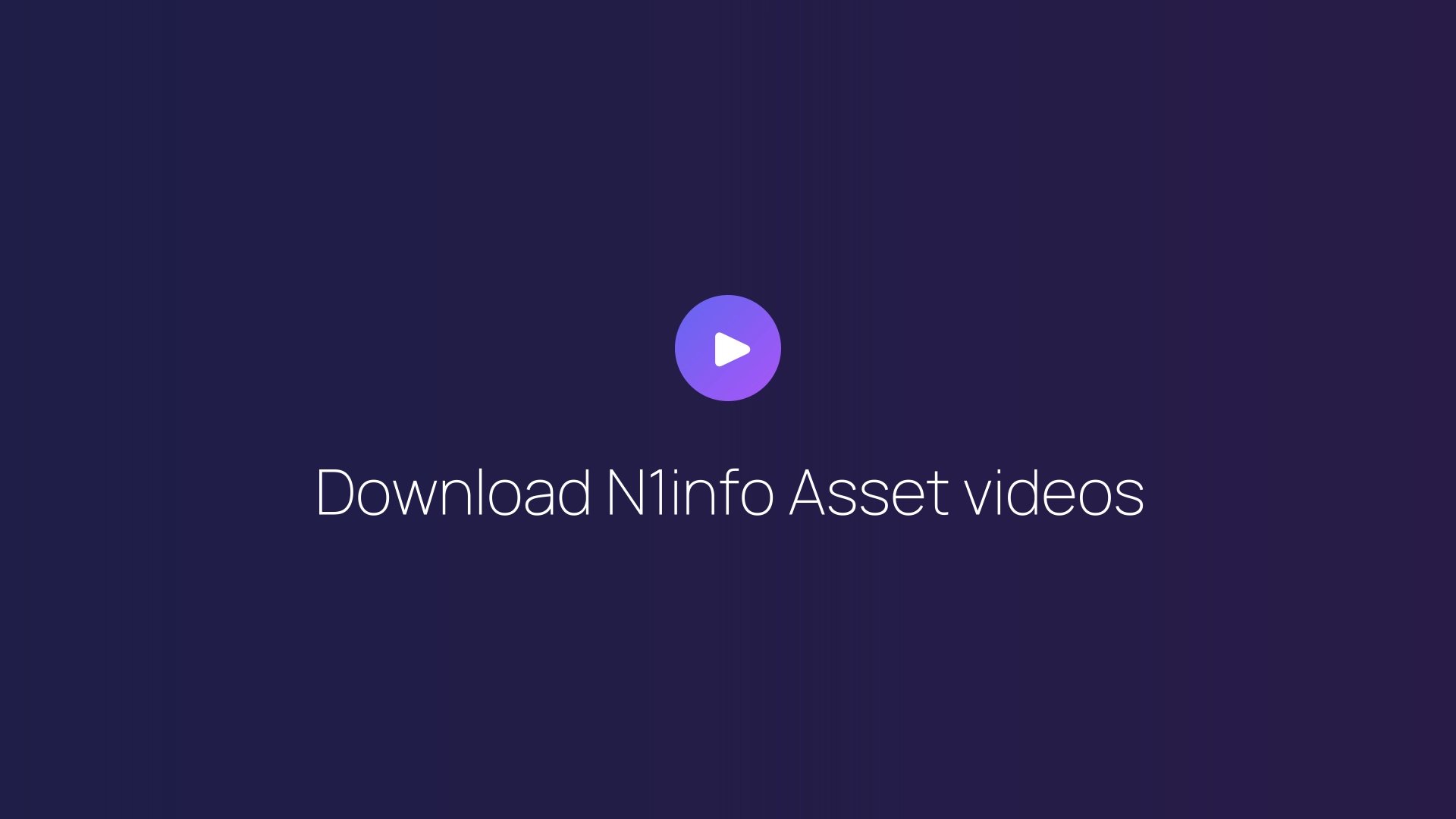 Download N1info Asset videos featured image