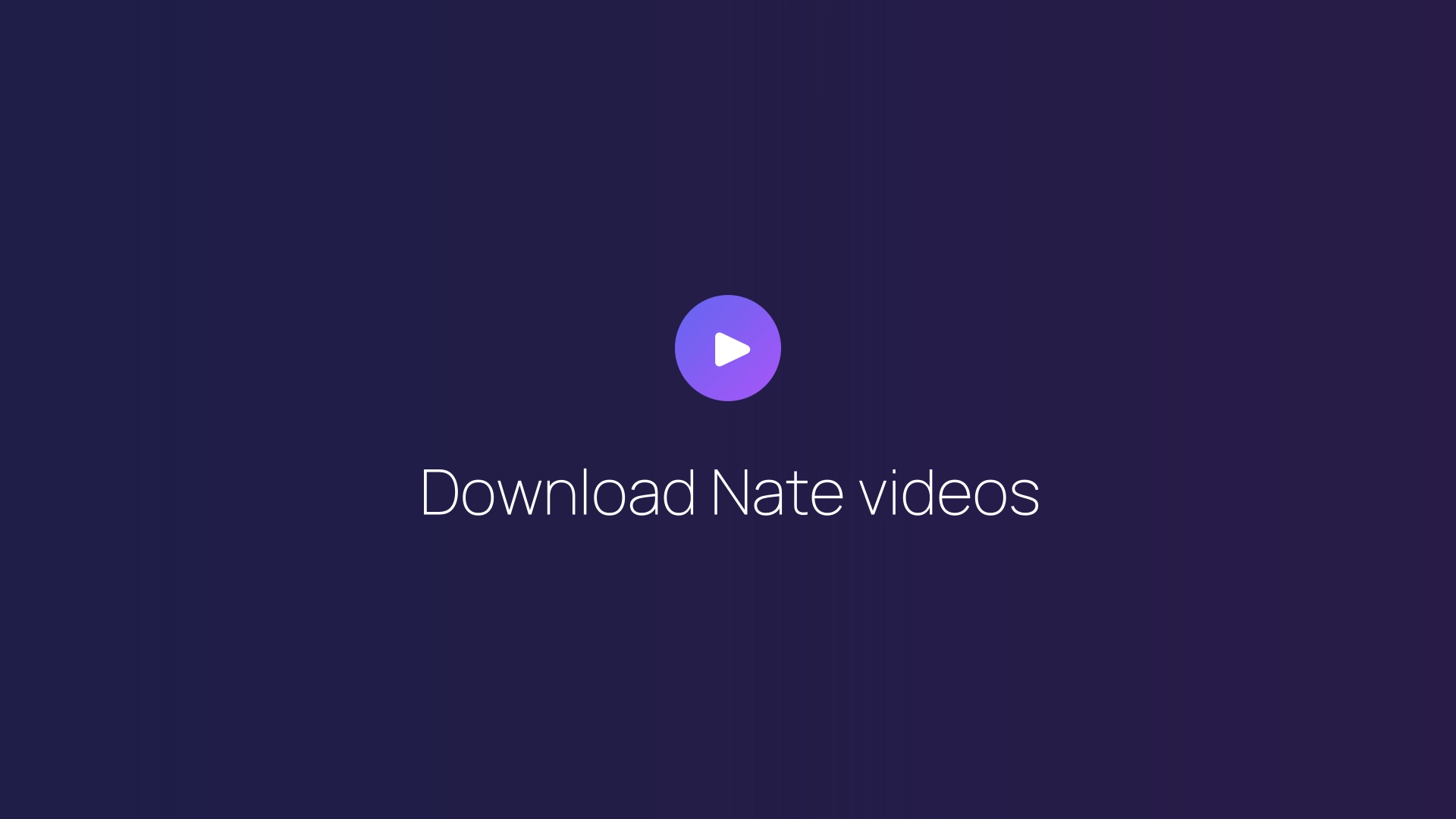 Download Nate videos featured image