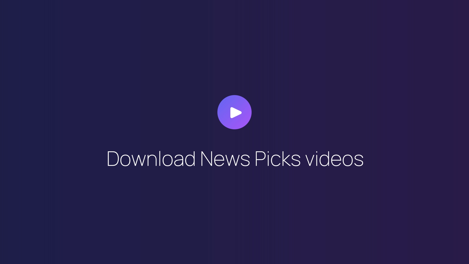Download News Picks videos featured image
