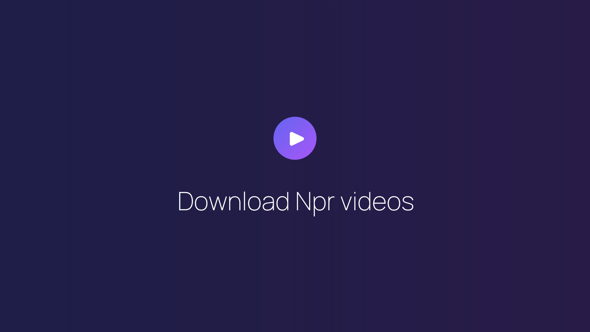 Download Npr videos featured image