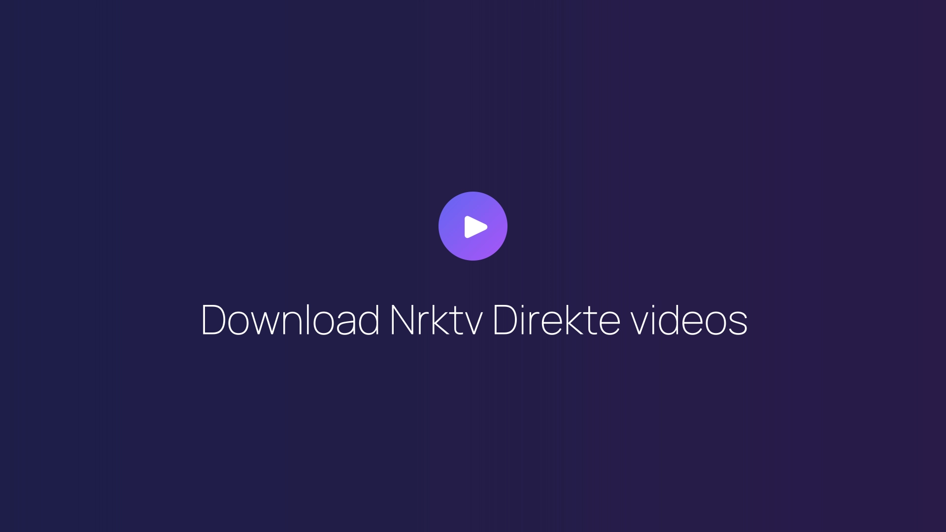 Download Nrktv Direkte videos featured image