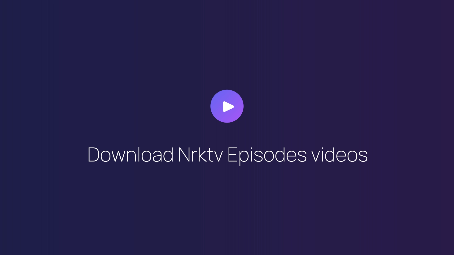 Download Nrktv Episodes videos featured image