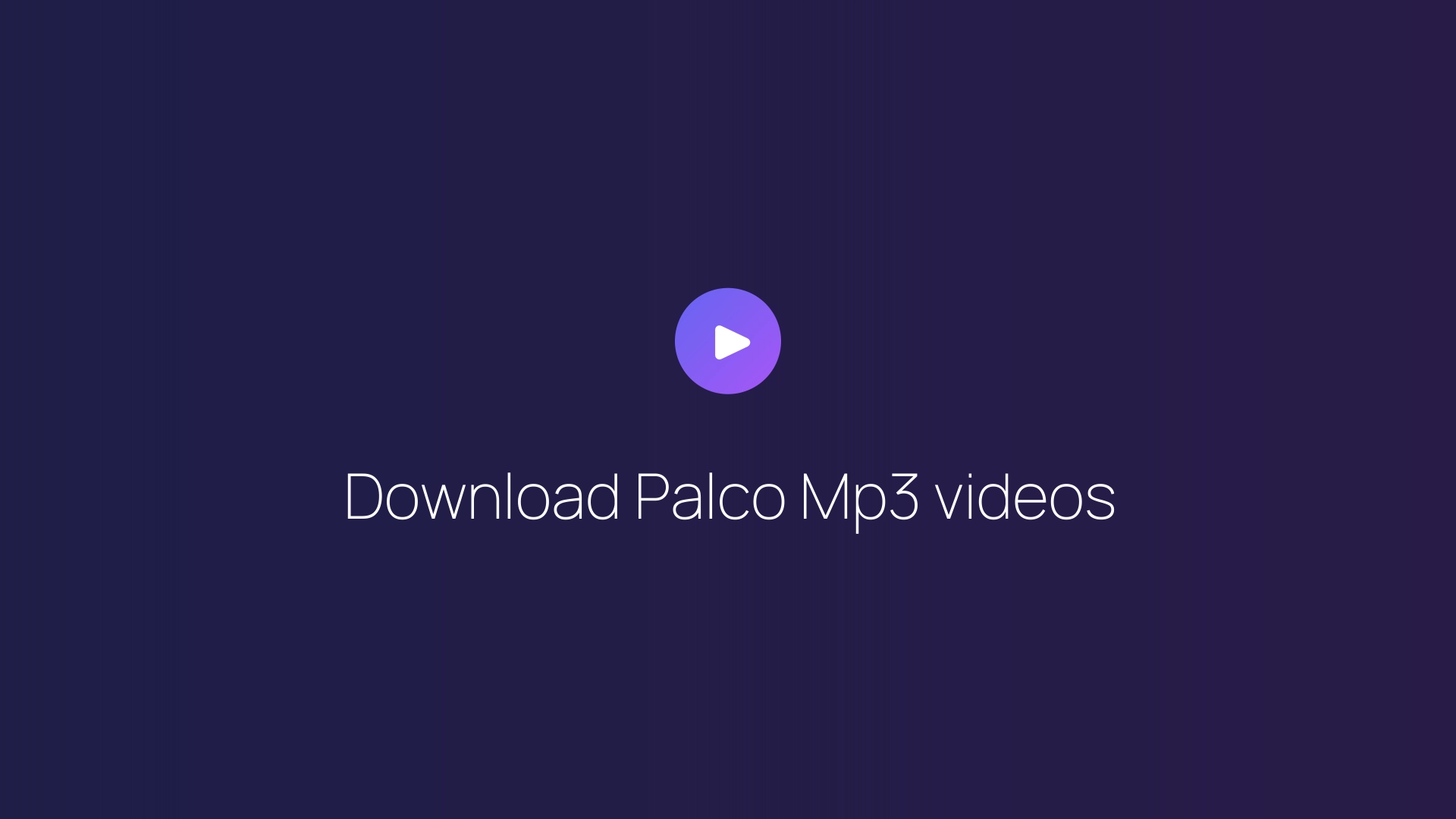 Download Palco Mp3 videos featured image