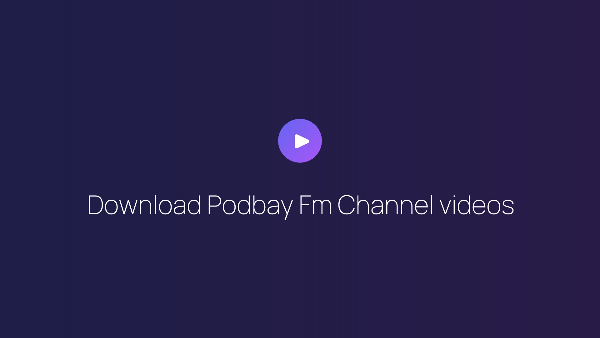 Download Podbay Fm Channel videos featured image