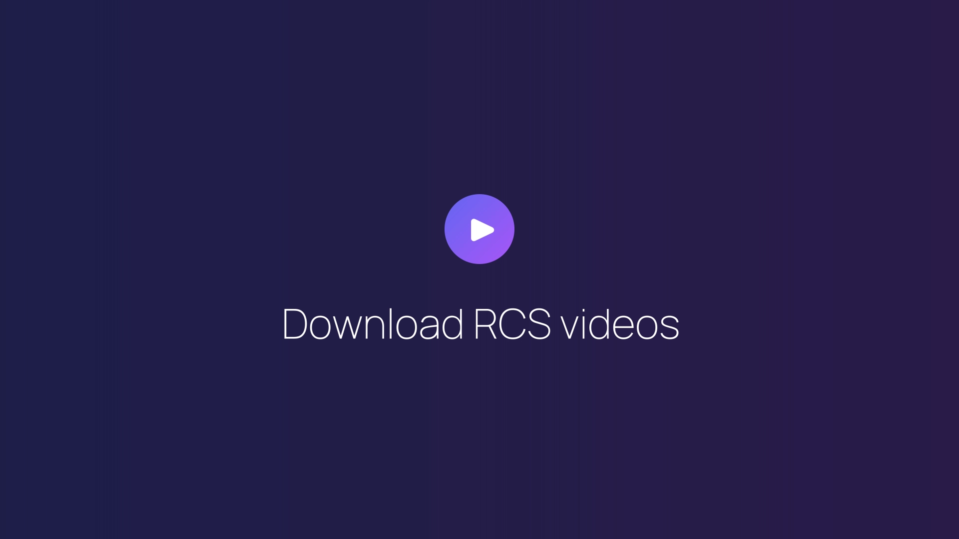 Download RCS videos featured image
