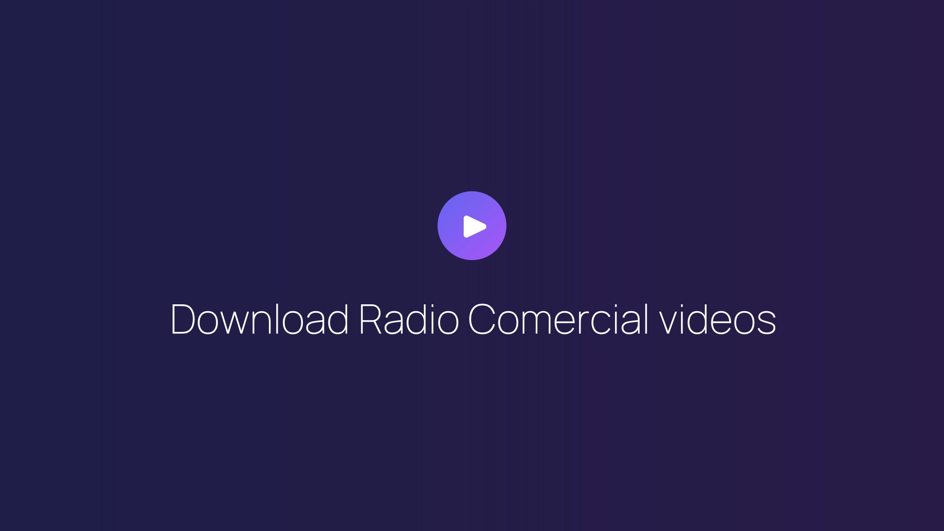 Download Radio Comercial videos featured image
