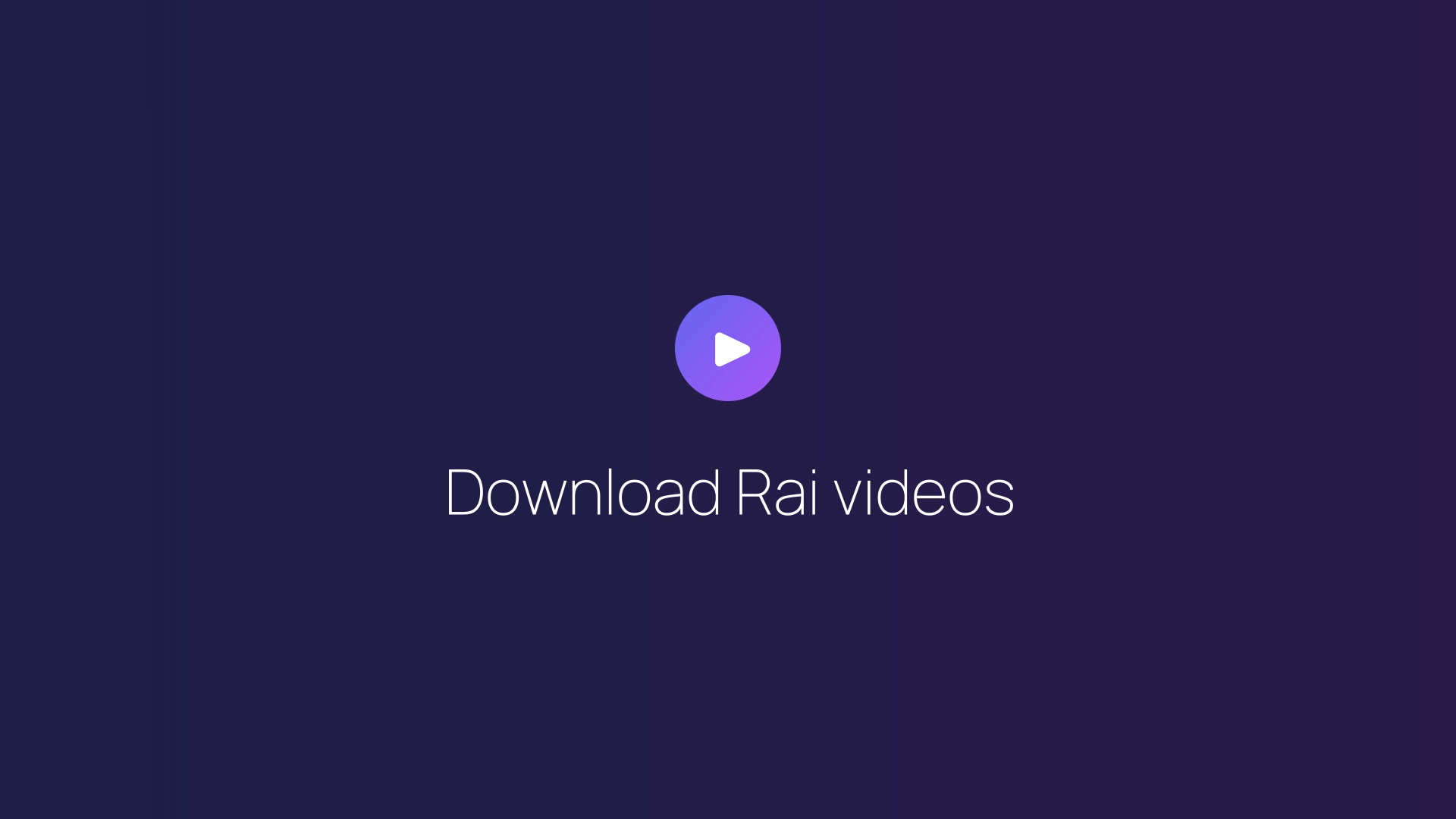 Download Rai videos featured image