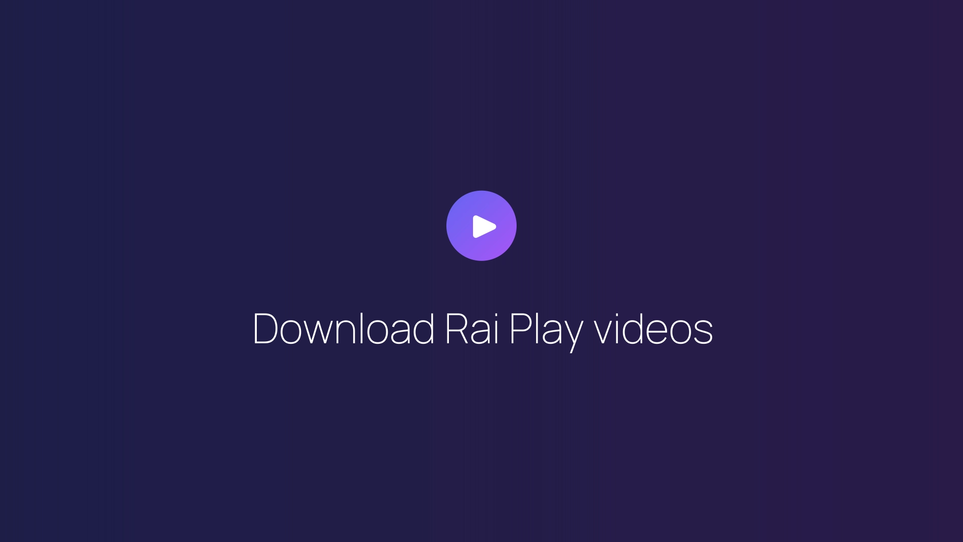 Download Rai Play videos featured image