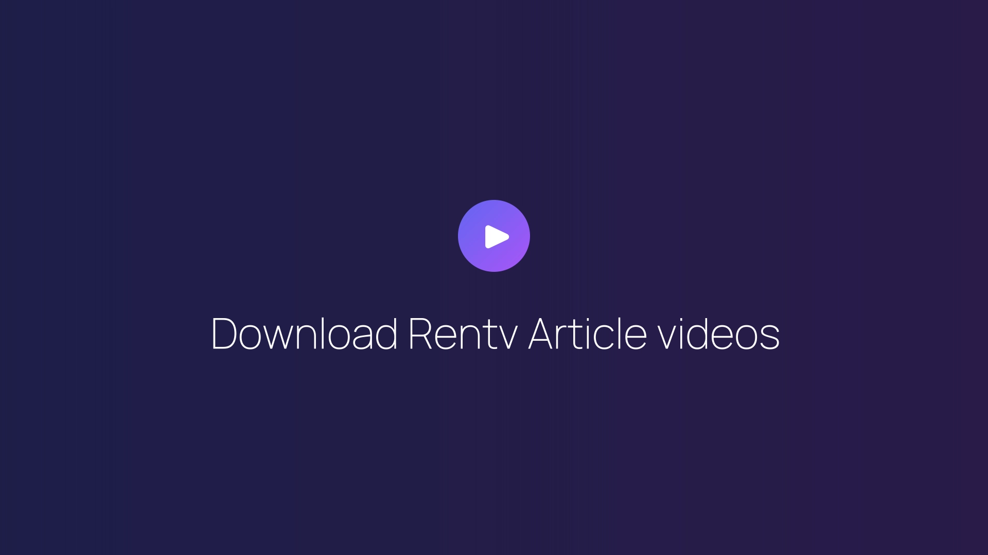Download Rentv Article videos featured image
