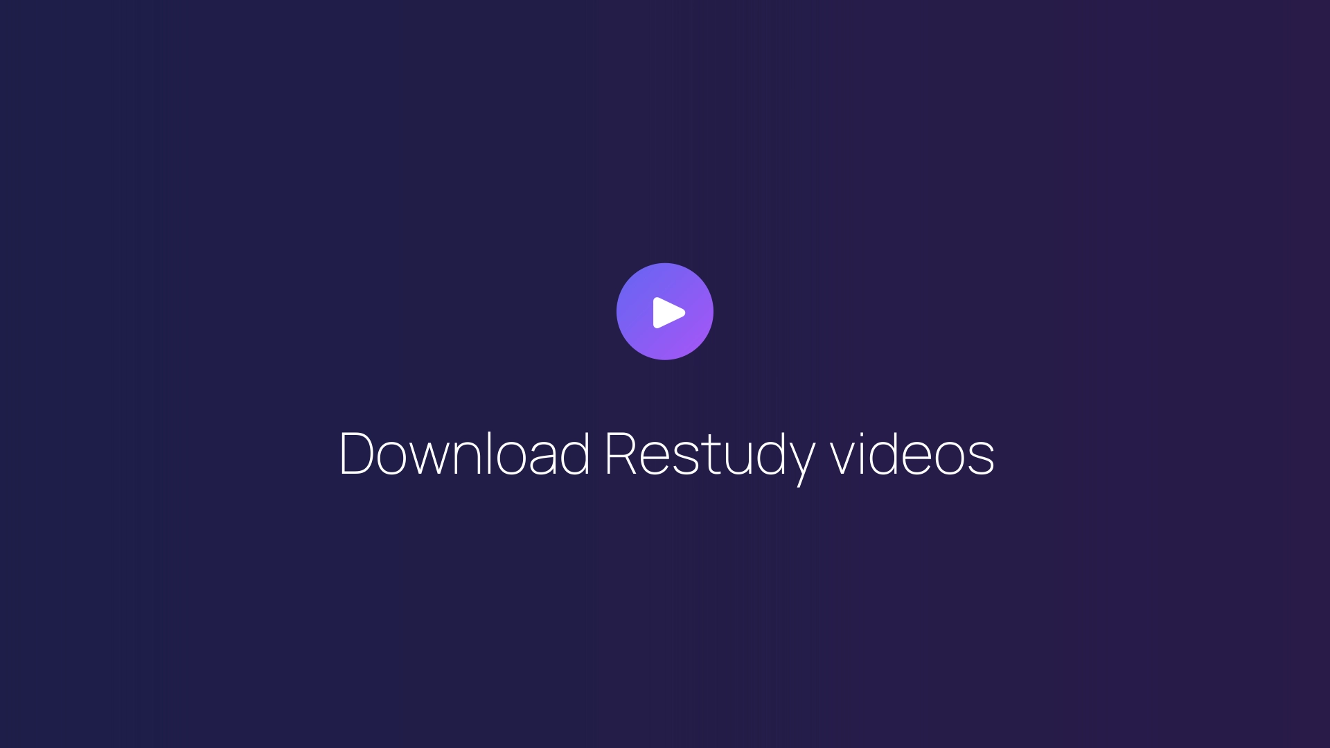 Download Restudy videos featured image