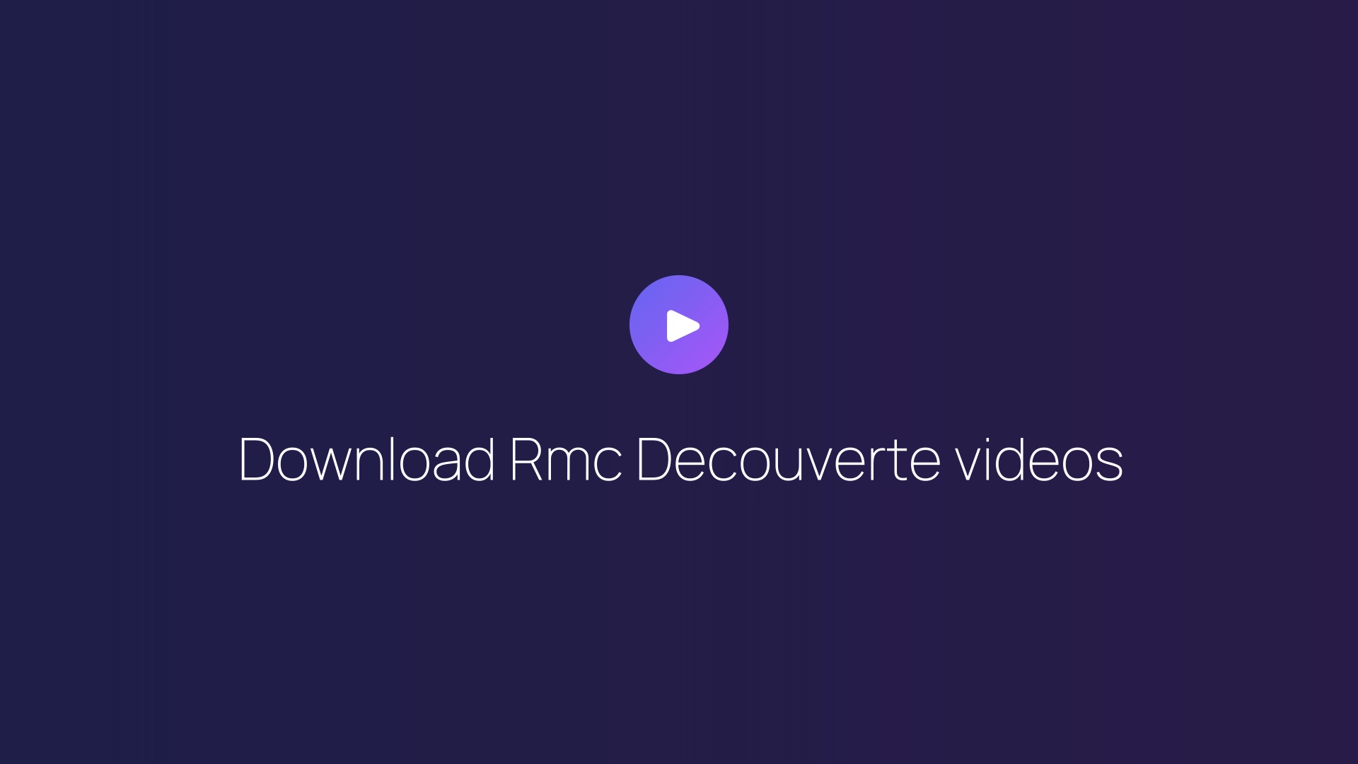 Download Rmc Decouverte videos featured image